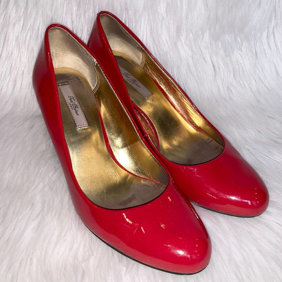 Ted Baker Shoes - Ted Baker Patent Leather Pumps Red High Heels, 7.5